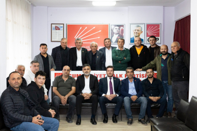 Başkan Tatık’tan CHP İlçe Başkanına Tebrik Ziyareti