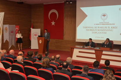 Tarımsal Kuraklık İl Kriz Merkezi Komisyonu Toplandı