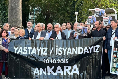10 Ekim Ankara katliamında ölenleri andılar: “Adalet arayışı sürüyor”