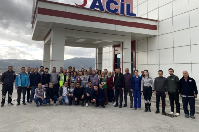 Çameli Devlet Hastanesi'nde HAP tatbikatı yapıldı