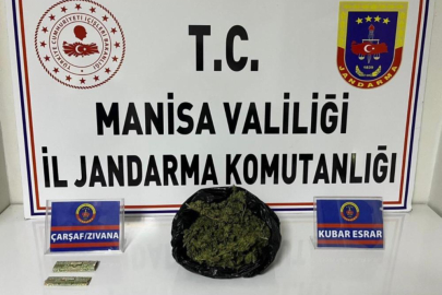 Denizli’den Salihli’ye uyuşturucu sevkiyatına jandarma engeli