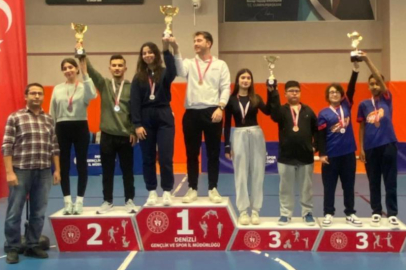 Denizli’nin floor curling şampiyonları belli oldu