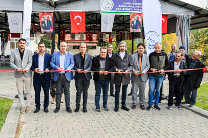 Sarıkavak Mahallesi Sosyal Tesisi ve Muhtarlık Hizmet Binası Açılışı Gerçekleştirildi