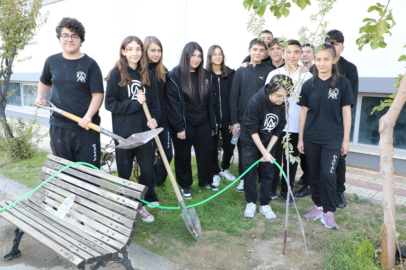 Öğrenciler iklim değişikliğine dikkat çekti