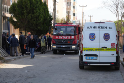 5 katlı binada meydana gelen yangın korkuya neden oldu