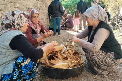 Çal'da keşfedilen benzersiz dokuma örneği: Mısır kapçığı hasır dokuma