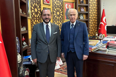 MHP İl Başkanı Yılmaz, Lider Bahçeli’den  hem hayır duası, hem talimat aldı