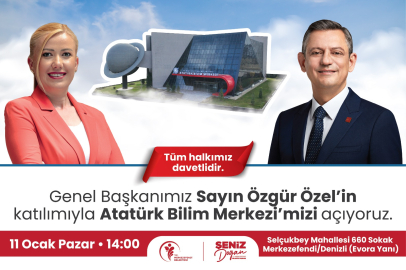 Özgür Özel,  Denizli’ye geliyor