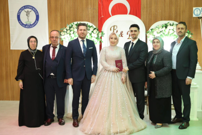 Tatık, genç çiftlerin mutluluğuna ortak oldu