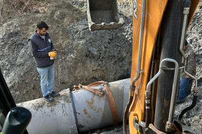 Elmalı Mahallesi’nde Altyapı Çalışmaları Sürüyor