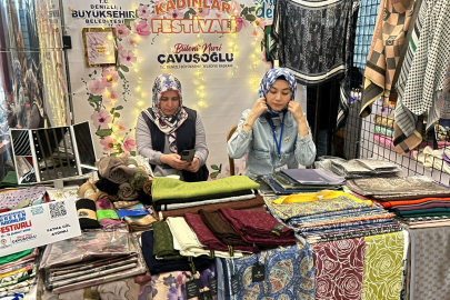 Kadınlar hünerlerini sergiledi