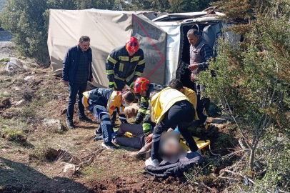 Tavas-Denizli Yolunda Trafik Kazası