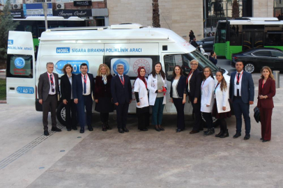 Denizli mobil araç sigarayla mücadeleye başladı