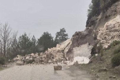 Acıpayam - Dalaman yolu ulaşıma kapandı