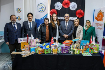 Özel eğitim öğrencilerine malzeme desteği