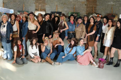 Kovboy ruhu sanatla yeniden yorumlandı