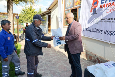 Çameli Belediyesi personeli 1 Mayıs’ta bir araya geldi