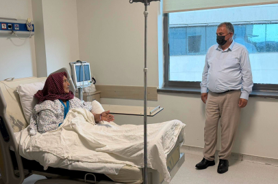 Pütün'den, Özke’ye Geçmiş Olsun Ziyareti