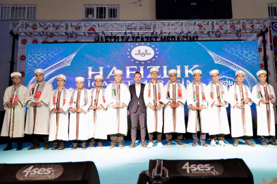 115 hafız düzenlenen törenle belgelerine kavuştu