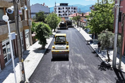 Büyükşehir ’den Tavas’a üstyapı dokunuşu