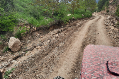Kocapınarlı Çiftçilerden Yol Tepkisi