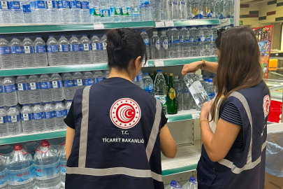 Denizli'de Ambalajlı Su ve Soda Fiyatlarına Sıkı Denetim