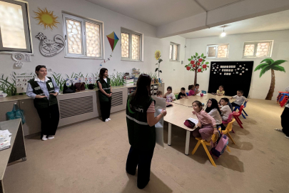 Yeşilay‘dan miniklere eğitim
