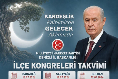 MHP Denizli'de Kongre Süreci Başlıyor: İlk Durak Babadağ ve Sarayköy
