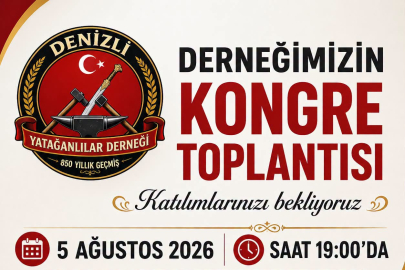 Yatağanlılar Derneği Kongreye Gidiyor