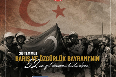 Kıbrıs Barış Harekâtı Yıldönümünde Egemenlik Vurgusu