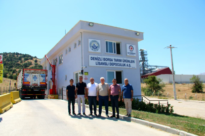 Başkan Tefenlili, Tavas Lisanslı Depoculuk Tesisleri'ni Ziyaret Etti