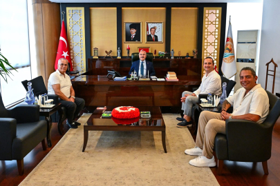 Vali Köşger, Önallar Ailesini Makamında Kabul Etti