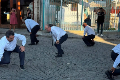 Başkan Orpak Buldan Harmandalı oynadı