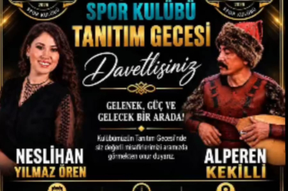 Denizli’de Güreş Akademisi Spor Kulübü’nden Türkü Dolu Gece