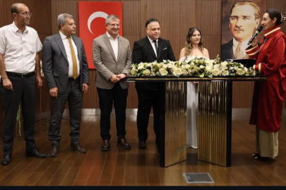 Denizli’nin İki Basın Çalışanı Hayatını Birleştirdi
