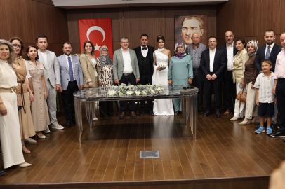 DİMSİAD ve AK Parti Yöneticisi Ziya Duraman, Şahsenem Kızıldağ İle Dünyaevine Girdi