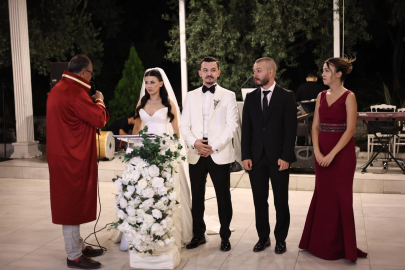 Eda Güngör ve Kudret Katma dünyaevine girdi