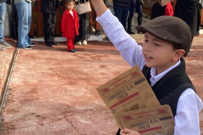 Cumhuriyet’in ilanını gazeteci çocuk duyurdu!